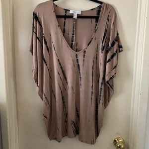 Dolman sleeve long tee